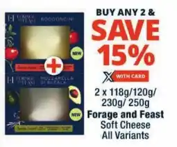 Checkers Forage and Feast Soft Cheese offer