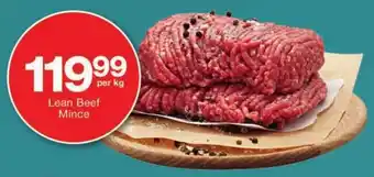 Checkers Lean Beef Mince offer