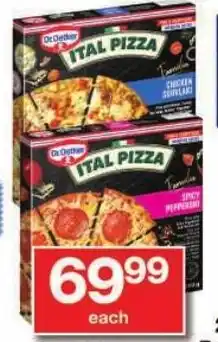 Checkers Dr. Oetker Frozen Ital Pizza Familia All Variants offer