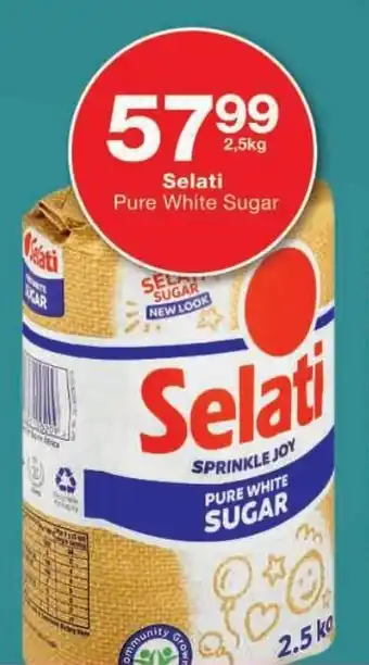 Checkers Selati Pure White Sugar offer