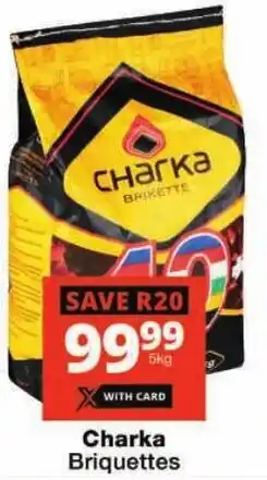 Checkers Charka Briquettes offer
