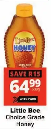 Checkers Little Bee Choice Grade Honey offer