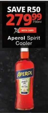 Checkers Aperol Spirit Cooler offer
