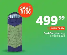 Checkers BushBaby Iceberg Sleeping Bag offer