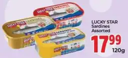 Elite Power Trade Cash & Carry Lucky Star Sardines Assorted offer