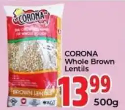 Elite Power Trade Cash & Carry Corona Whole Brown Lentils offer