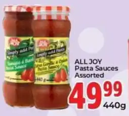 Elite Power Trade Cash & Carry All Joy Pasta Sauces Assorted offer