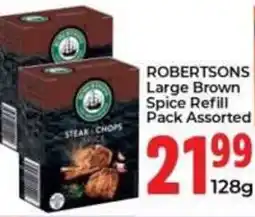 Elite Power Trade Cash & Carry Robertsons Large Brown Spice Refill Pack Assorted offer