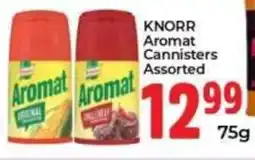 Elite Power Trade Cash & Carry Knorr Aromat Cannisters Assorted offer