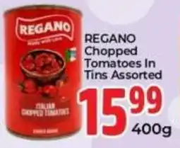 Elite Power Trade Cash & Carry Regano Chopped Tomatoes In Tins Assorted offer