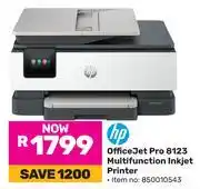 Game HP Office Jet Pro 8123 Multifunction Inkjet Printer offer