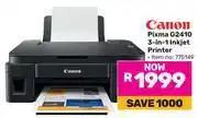 Game Canon Pixma G2410 3in1 Inkjet Printer offer