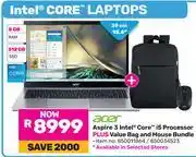 Game ACER Aspire 3 Intel Core i5 Processor PLUS Value Bag & Mouse Bundle offer
