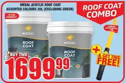 Boxer MEDAL ACRYLIC ROOF COAT ASSORTED COLOURS 20L (EXCLUDING GREEN) offer