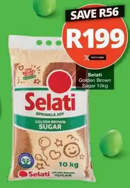 Checkers SELATI GOLDEN BROWN SUGAR 10kg offer