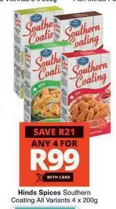 Checkers Hinds Spices Southern Coating offer