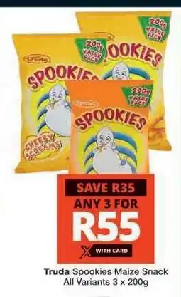 Checkers Truda Spookies Maize Snack offer