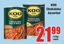 Boxer KOO Chakalaka Assorted offer