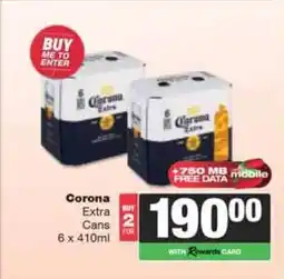 Spar Tops Corona Extra Cans offer