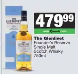 Spar Tops The Glenlivet offer