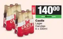 Spar Tops CASTLE offer
