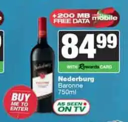 Spar Tops Nederburg Baronne offer