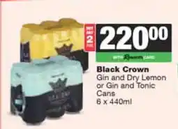 Spar Tops BLACK CROWN offer