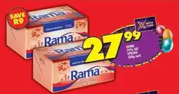 Shoprite RAMA 70% FAT SPREAD 500g each offer