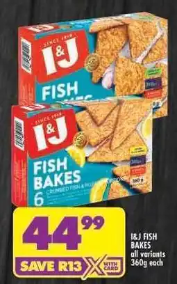 Shoprite I&J Fish Bakes offer