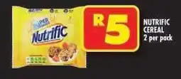 Shoprite NUTRIFIC Cereal offer
