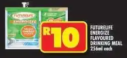 Shoprite FUTURELIFE ENERGIZE FLAVOURED DRINKING MEAL 256ml each offer