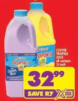 Shoprite Clover Tropika Juice offer