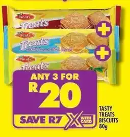 Shoprite Tasty Treats Biscuits 80g offer