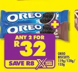 Shoprite OREO BISCUITS 119g/128g/133g offer
