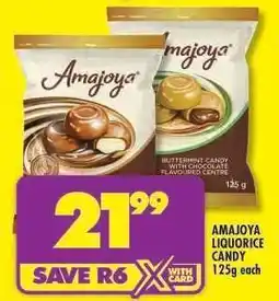 Shoprite Amajoya Liquorice Candy offer