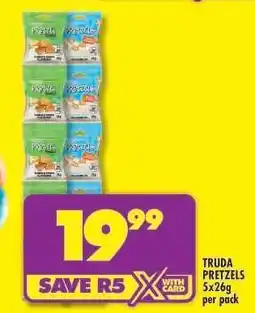 Shoprite TRUDA PRETZELS 5x26g per pack offer