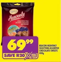 Shoprite BEACON HEAVENLY SELECTION ASSORTED CHOCOLATE SWEETS offer