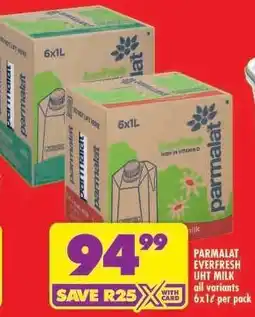 Shoprite PARMALAT EVERFRESH UHT MILK offer