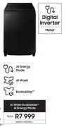 Samsung Samsung AI Wash Ecobubble AI Energy Mode WA80F19S8BFA offer