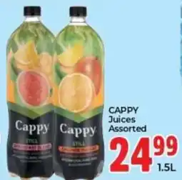 Elite Power Trade Cash & Carry Cappy Juices Assorted offer