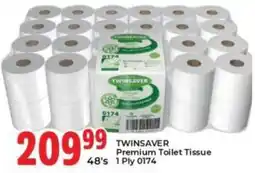 Elite Power Trade Cash & Carry Twinsaver Premium Toilet Tissue 1 Ply offer