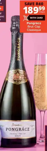Checkers Pongrácz Brut Cap Classique offer