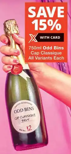 Checkers Odd Bins Cap Classique All Variants offer