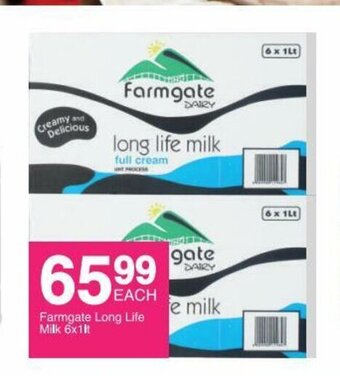 Save Farmgate Long Life Milk 6x1lt offer