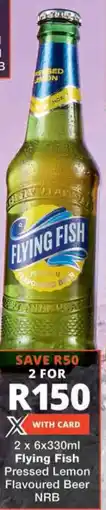 Checkers Flying Fish Pressed Lemon Flavoured Beer NRB offer
