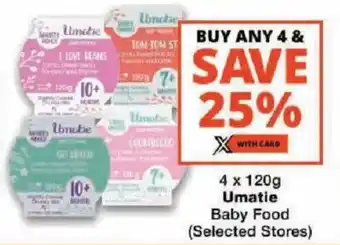 Checkers Umatie Baby Food offer