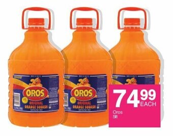Save Oros 5lt offer