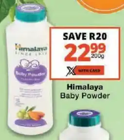Checkers Himalaya Baby Powder offer