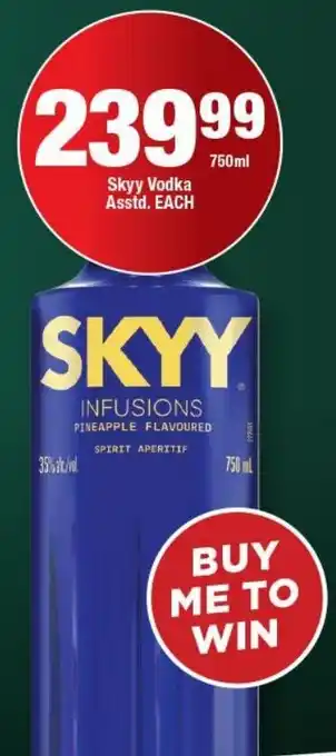OK Liquor Skyy Vodka offer