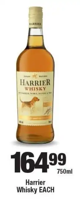 OK Liquor Harrier Whisky offer